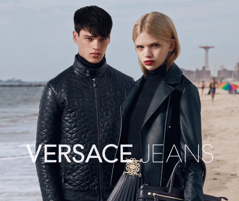 Supermodel Filip Hrivňák v kampani pre Versace Jeans FW 2015 2